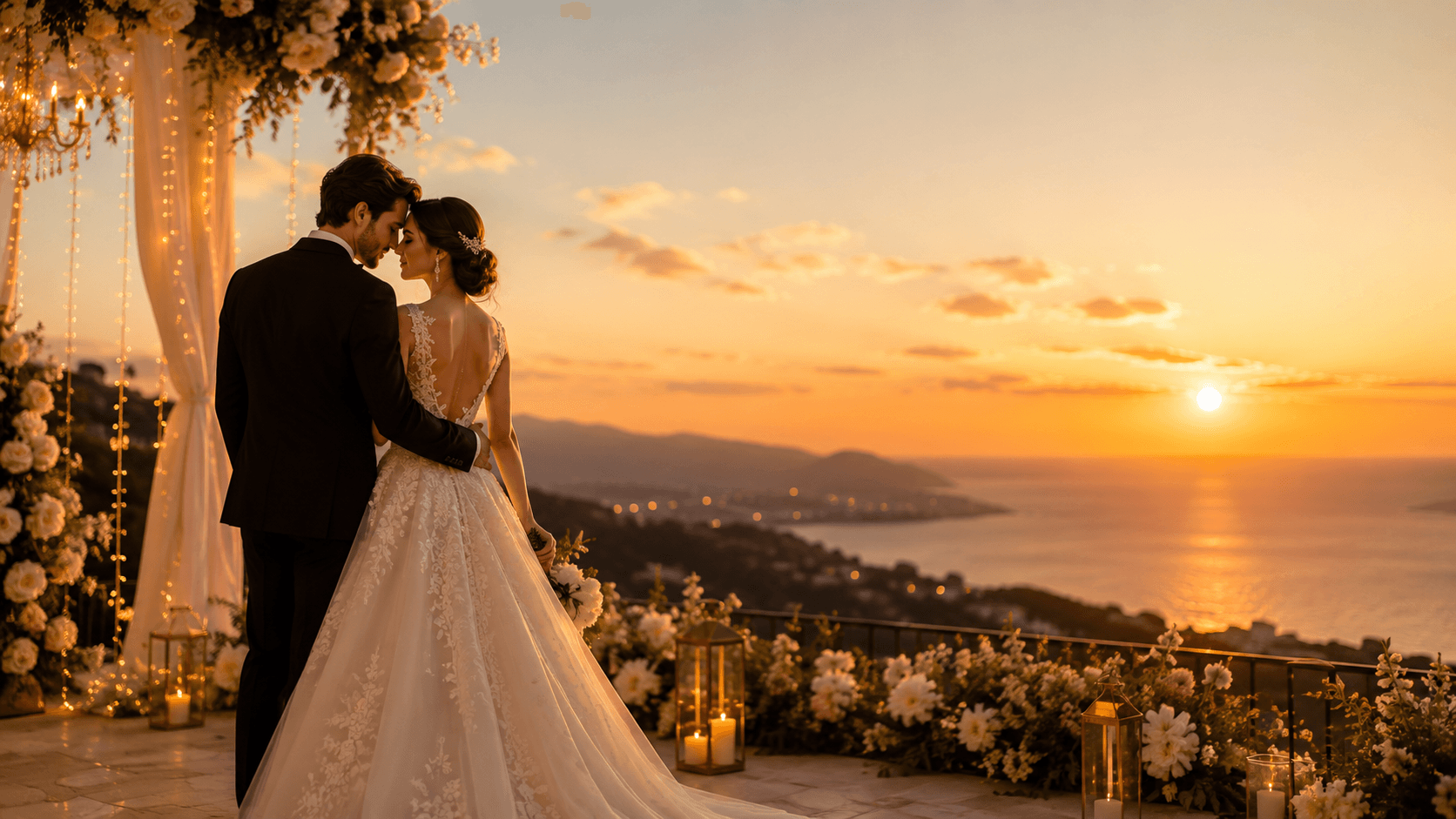 Luxury Sri Lankan Digital Wedding Invitation